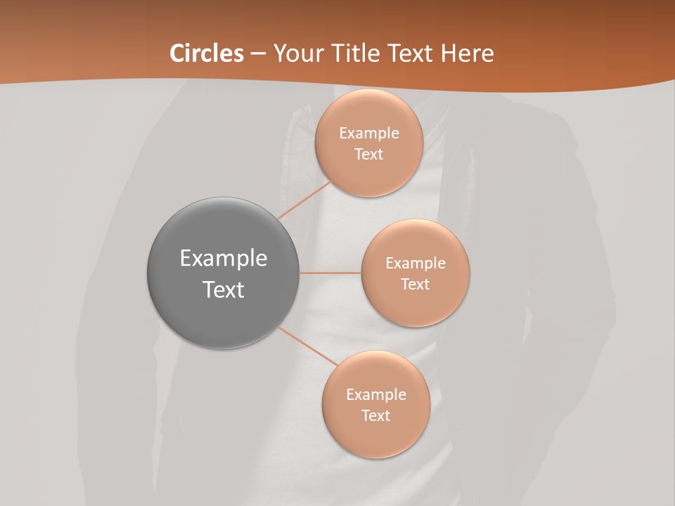 Young Adult One Men Only Serene People PowerPoint Template