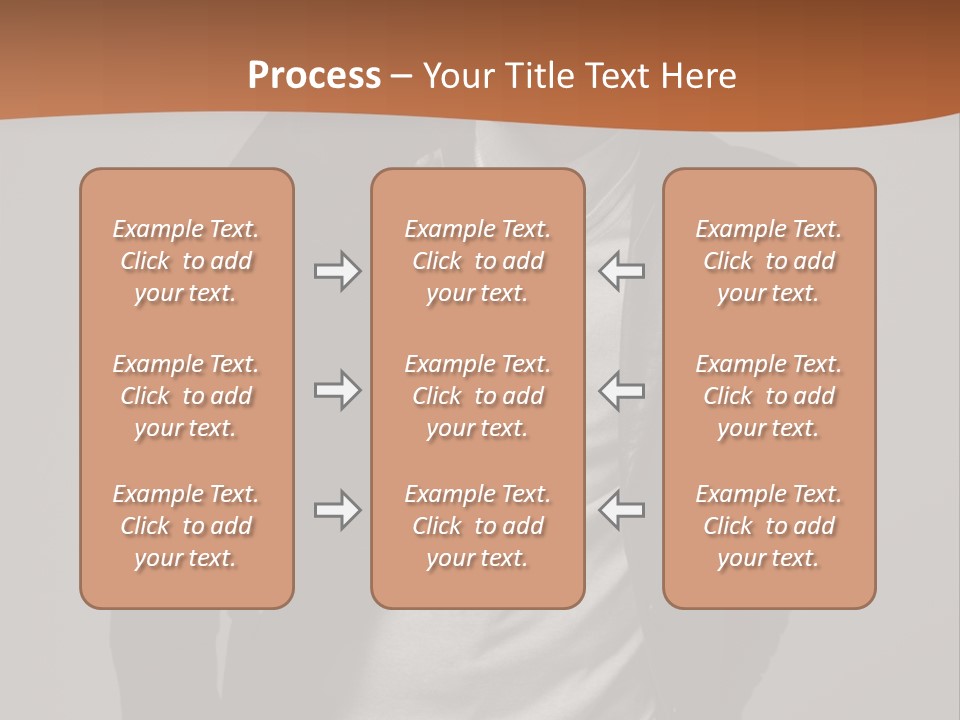 Young Adult One Men Only Serene People PowerPoint Template