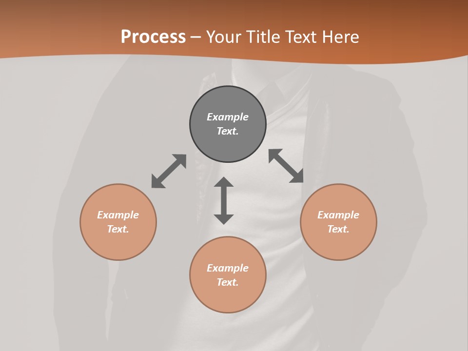 Young Adult One Men Only Serene People PowerPoint Template