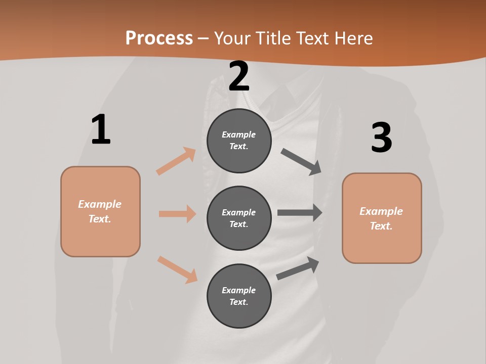 Young Adult One Men Only Serene People PowerPoint Template