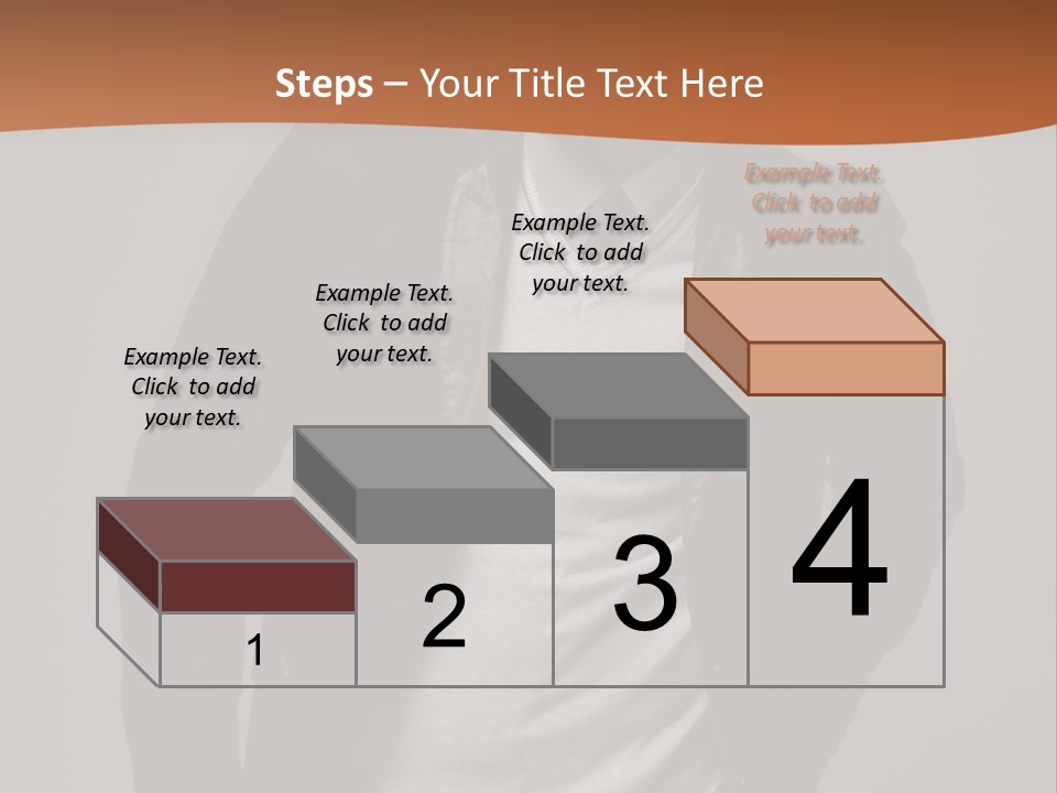 Young Adult One Men Only Serene People PowerPoint Template