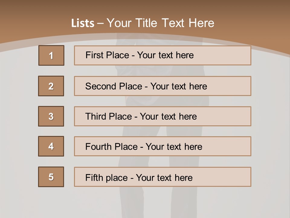 Shirt And Tie Formalwear Fashion PowerPoint Template