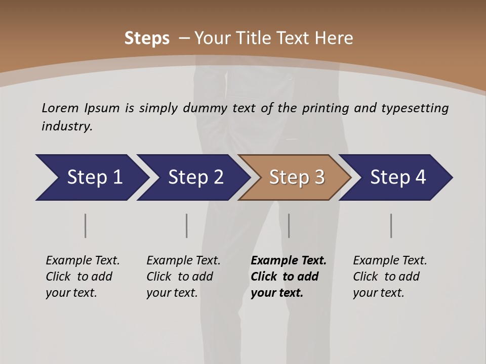 Shirt And Tie Formalwear Fashion PowerPoint Template