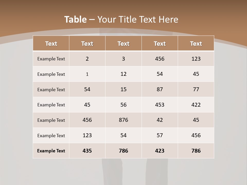 Shirt And Tie Formalwear Fashion PowerPoint Template