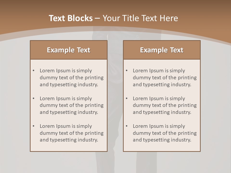 Shirt And Tie Formalwear Fashion PowerPoint Template