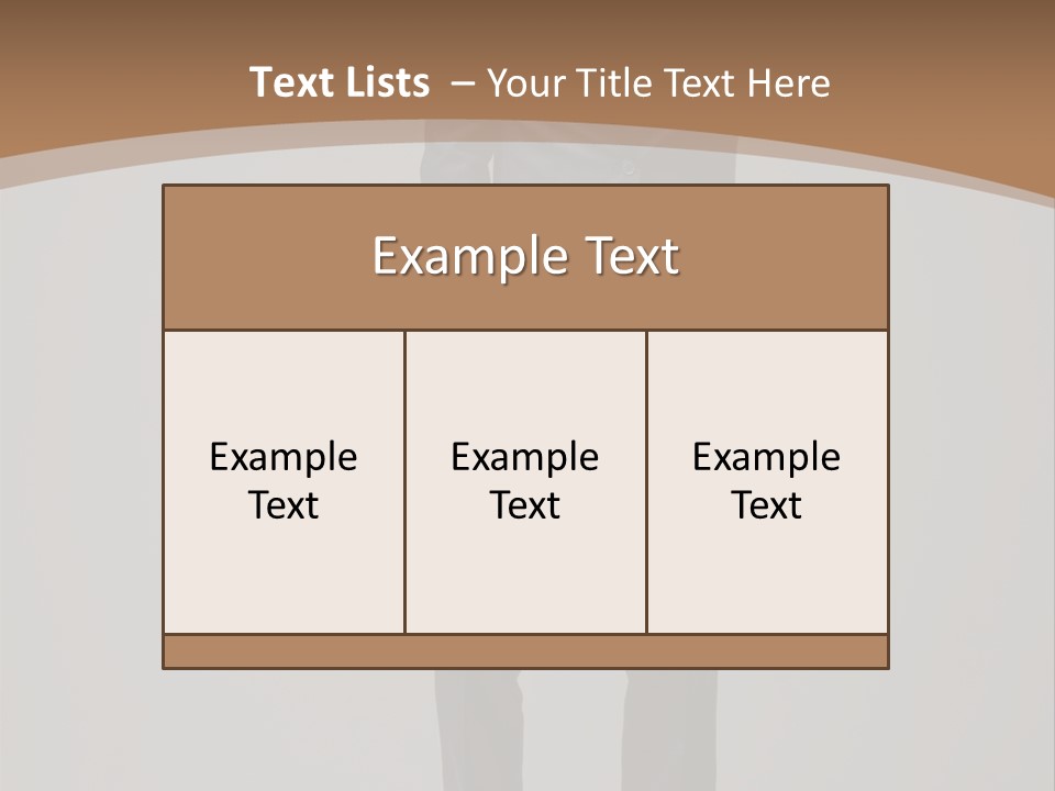 Shirt And Tie Formalwear Fashion PowerPoint Template