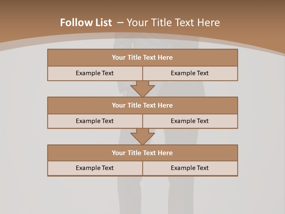 Shirt And Tie Formalwear Fashion PowerPoint Template