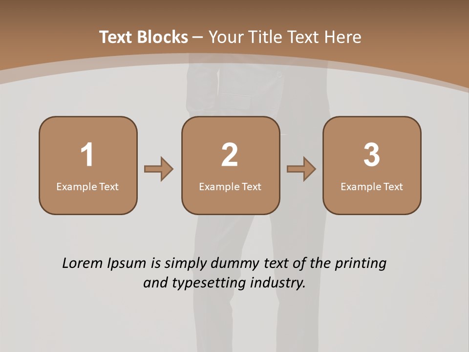 Shirt And Tie Formalwear Fashion PowerPoint Template