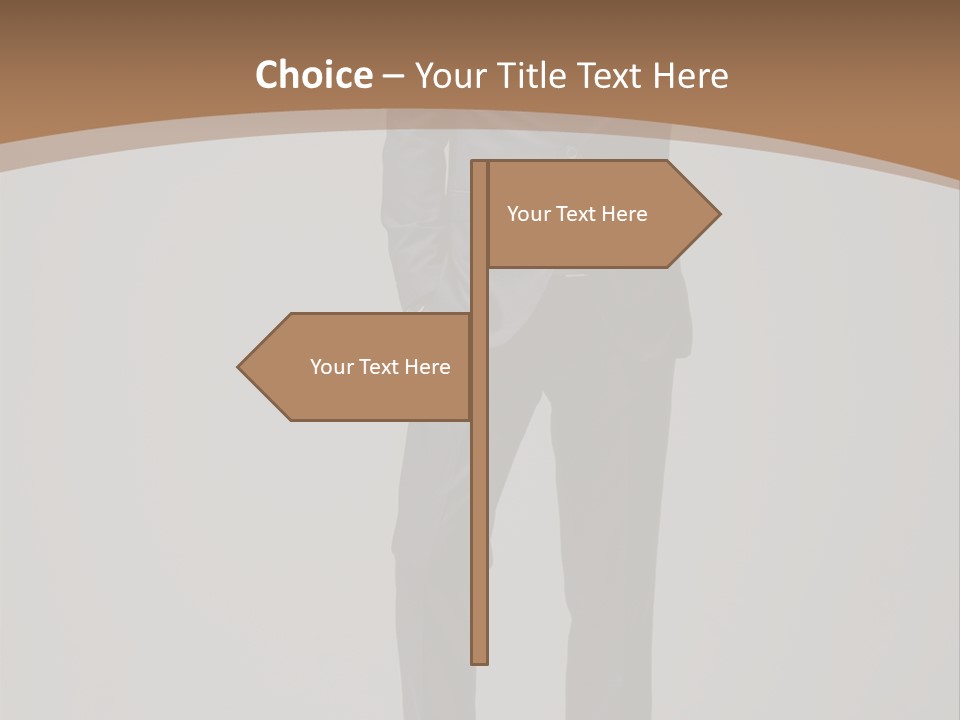 Shirt And Tie Formalwear Fashion PowerPoint Template