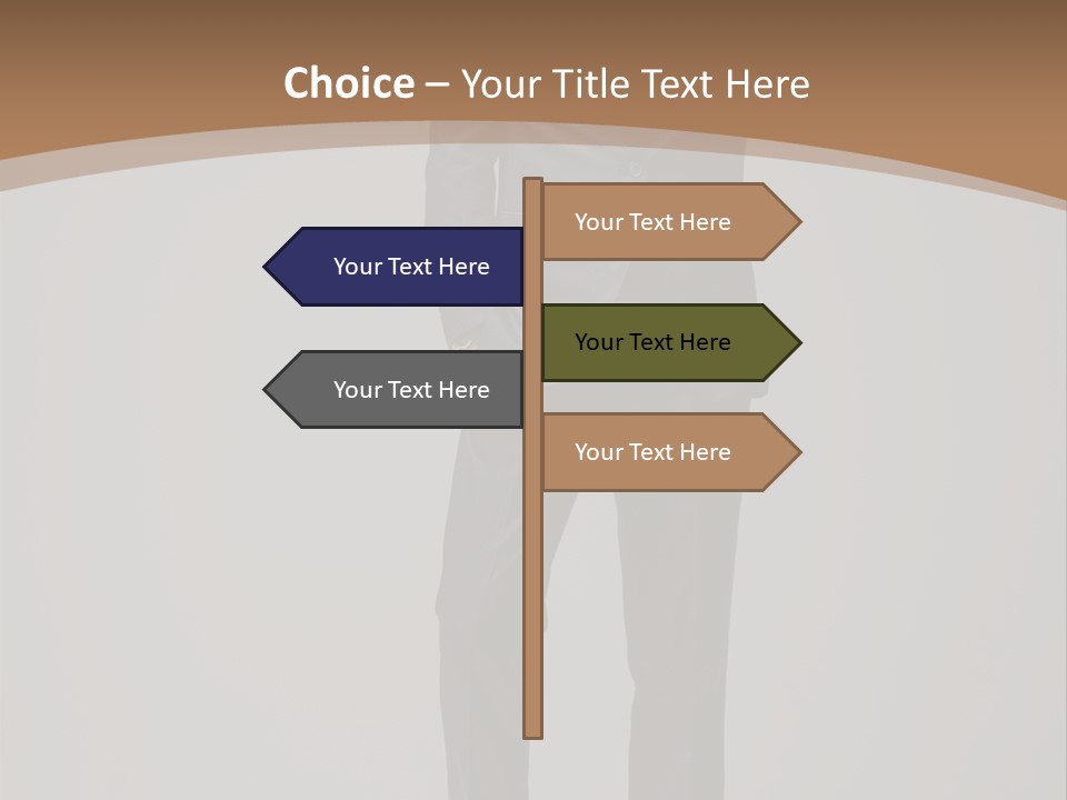 Shirt And Tie Formalwear Fashion PowerPoint Template