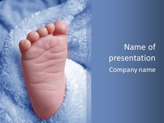 Portrait Baby Soft PowerPoint Template