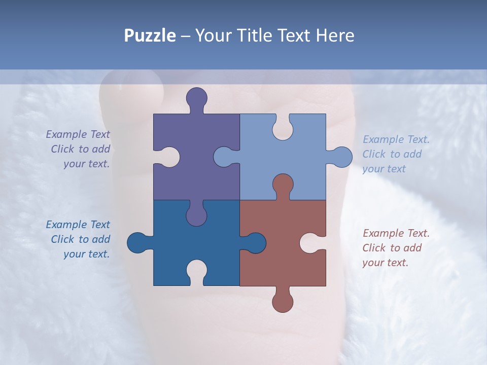 Portrait Baby Soft PowerPoint Template