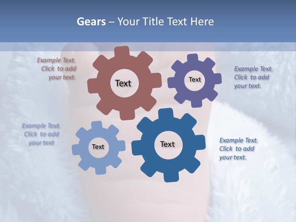 Portrait Baby Soft PowerPoint Template