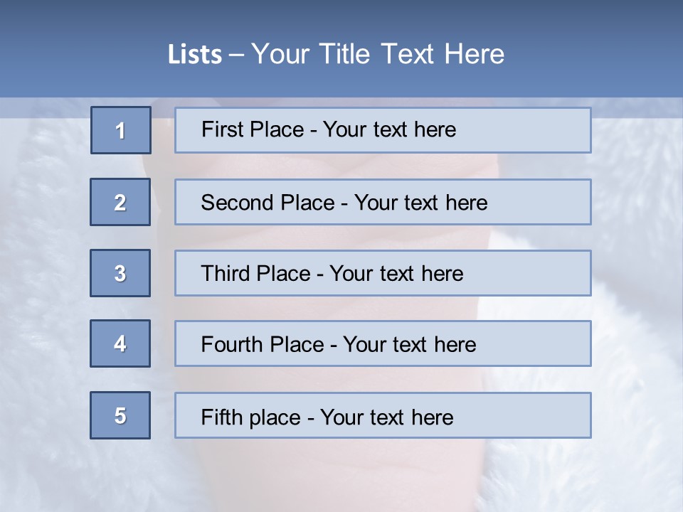 Portrait Baby Soft PowerPoint Template