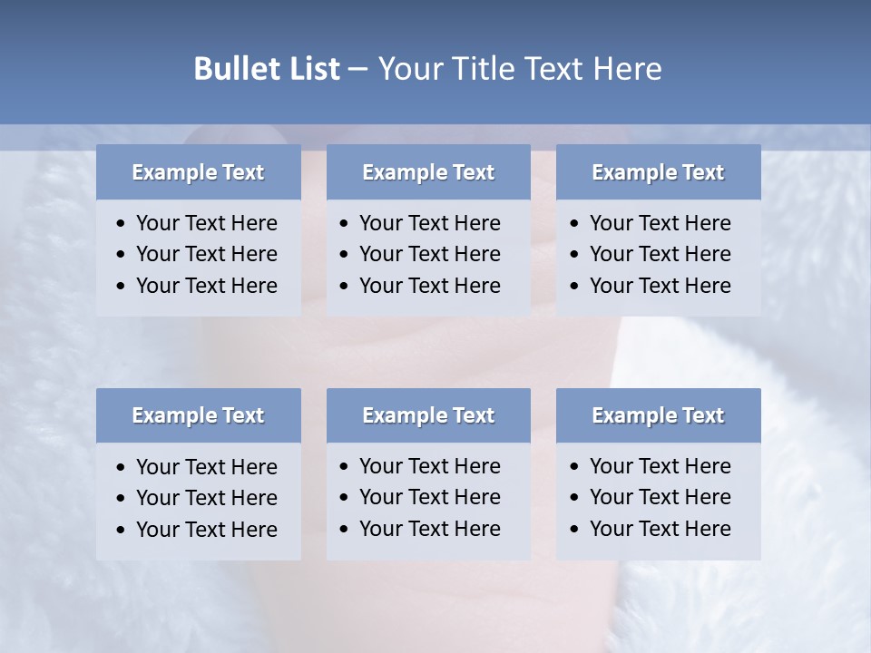 Portrait Baby Soft PowerPoint Template