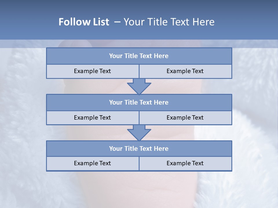 Portrait Baby Soft PowerPoint Template