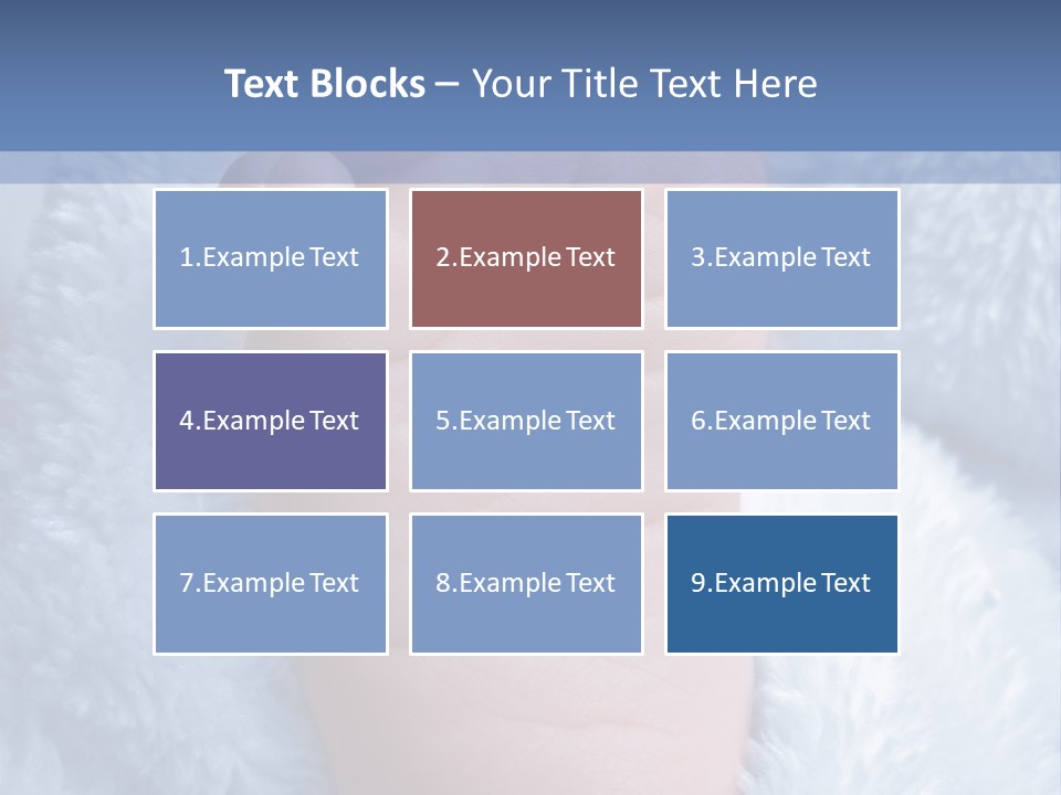 Portrait Baby Soft PowerPoint Template