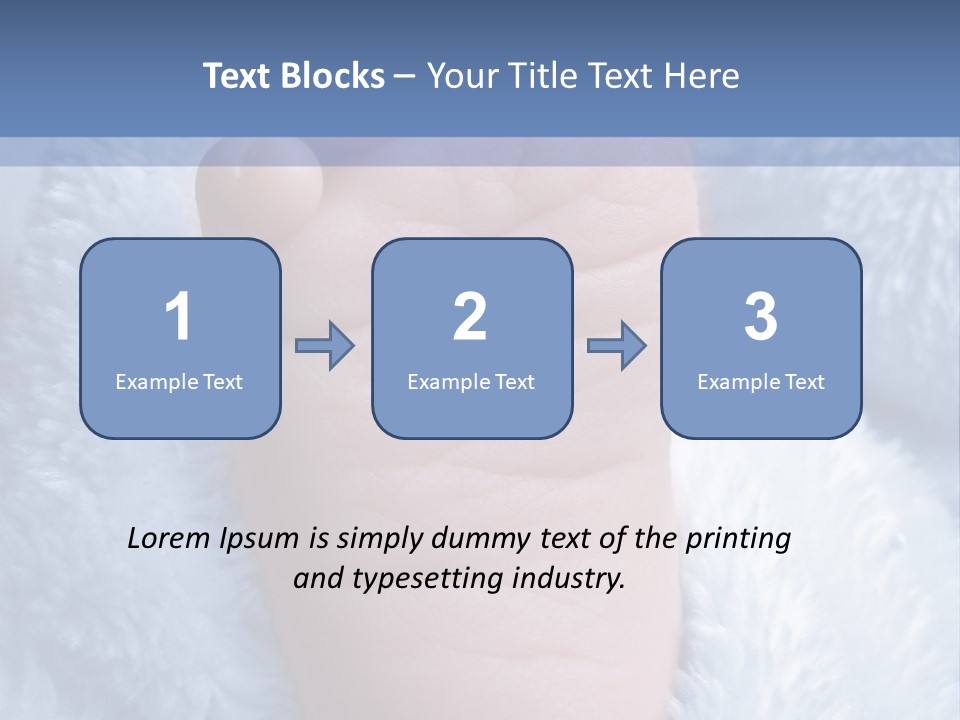 Portrait Baby Soft PowerPoint Template