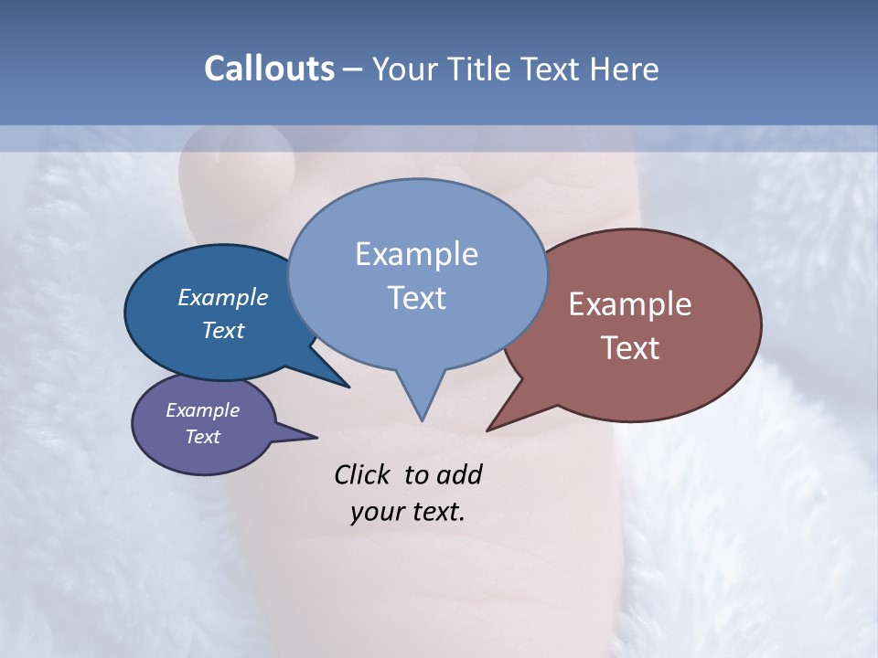 Portrait Baby Soft PowerPoint Template