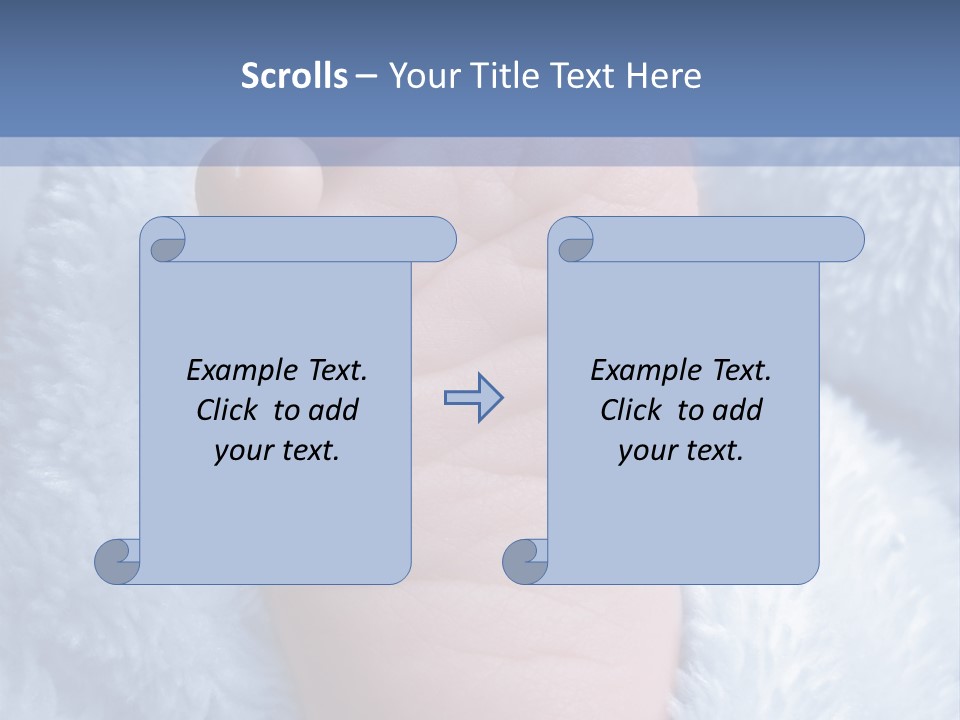 Portrait Baby Soft PowerPoint Template