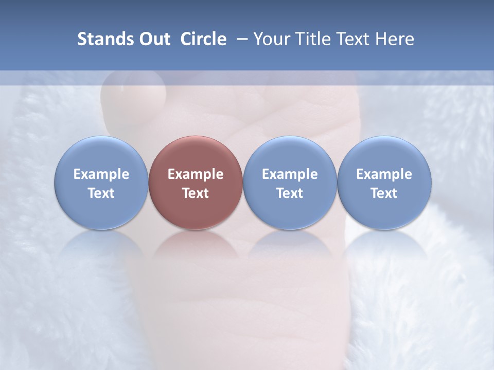 Portrait Baby Soft PowerPoint Template