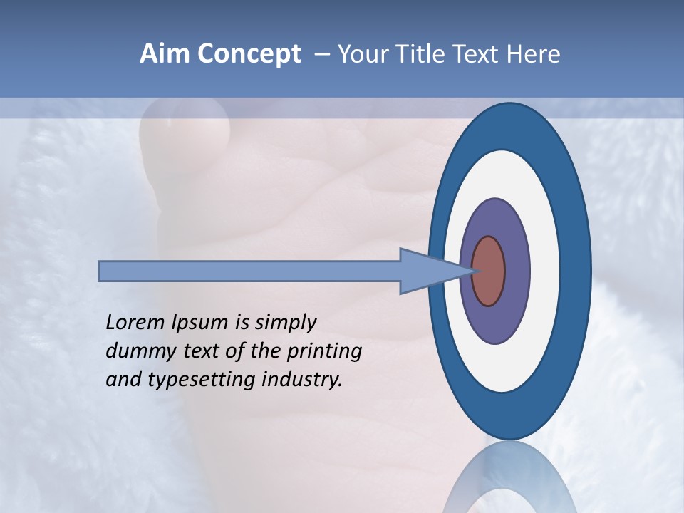 Portrait Baby Soft PowerPoint Template