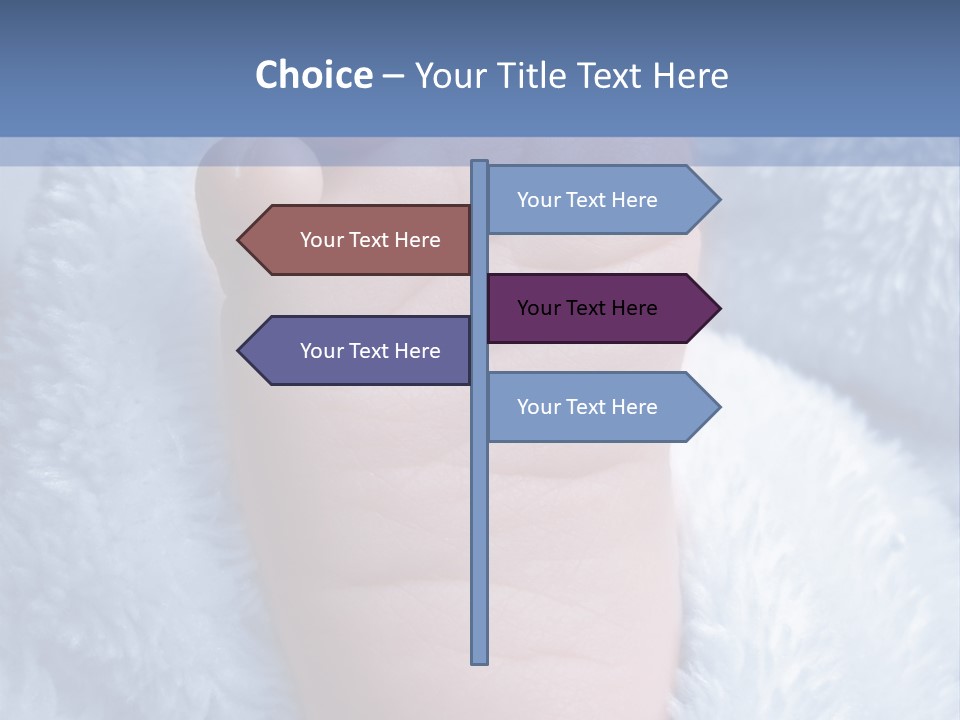 Portrait Baby Soft PowerPoint Template