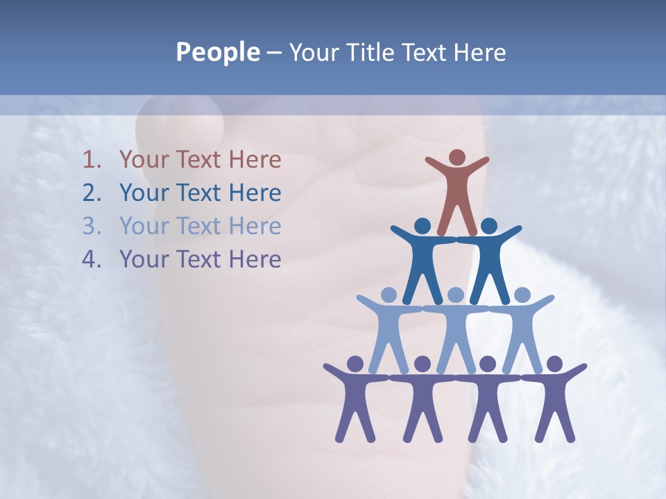 Portrait Baby Soft PowerPoint Template