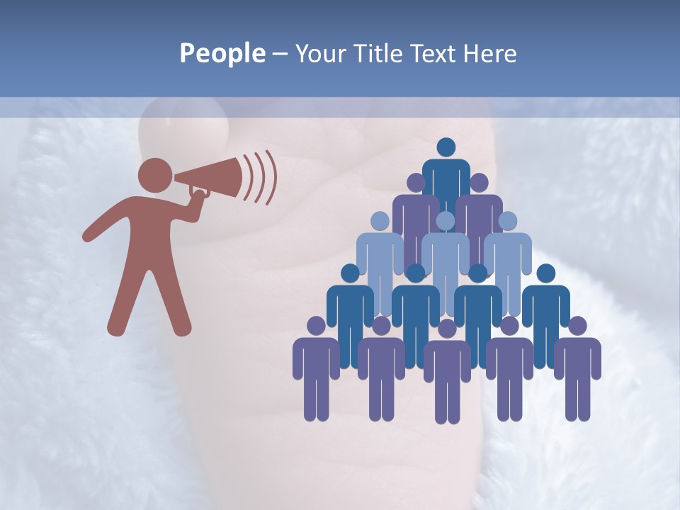 Portrait Baby Soft PowerPoint Template