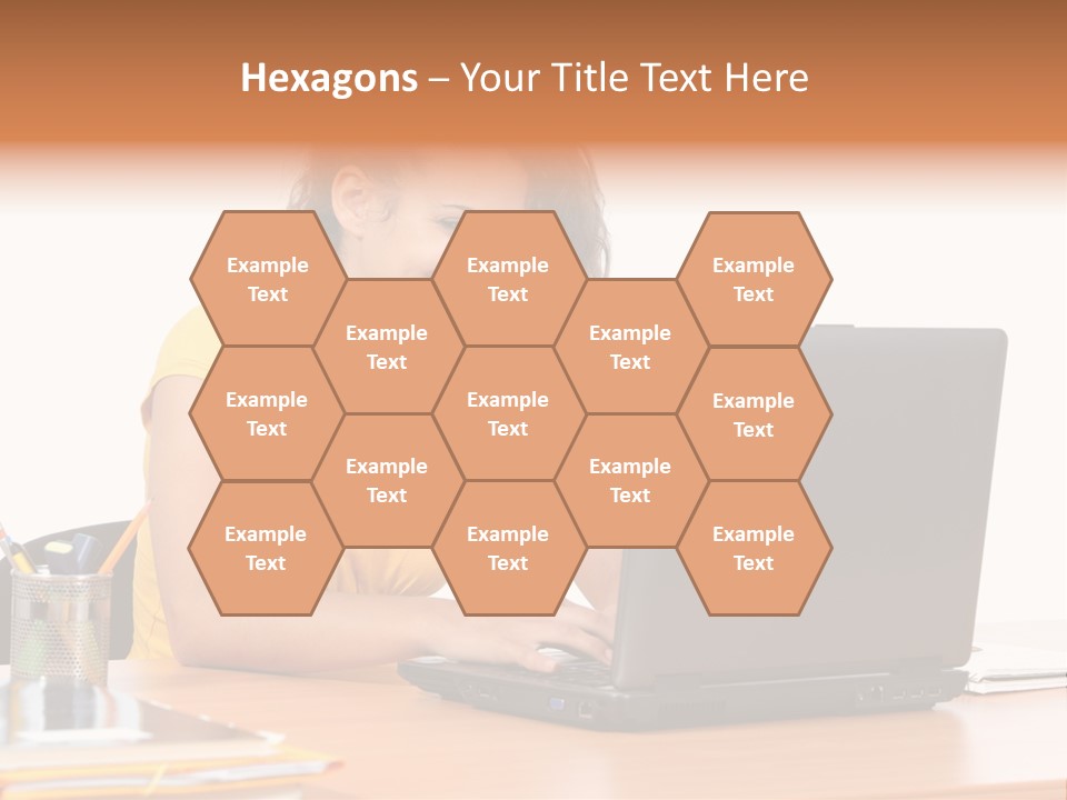 Desk Mobility Student PowerPoint Template