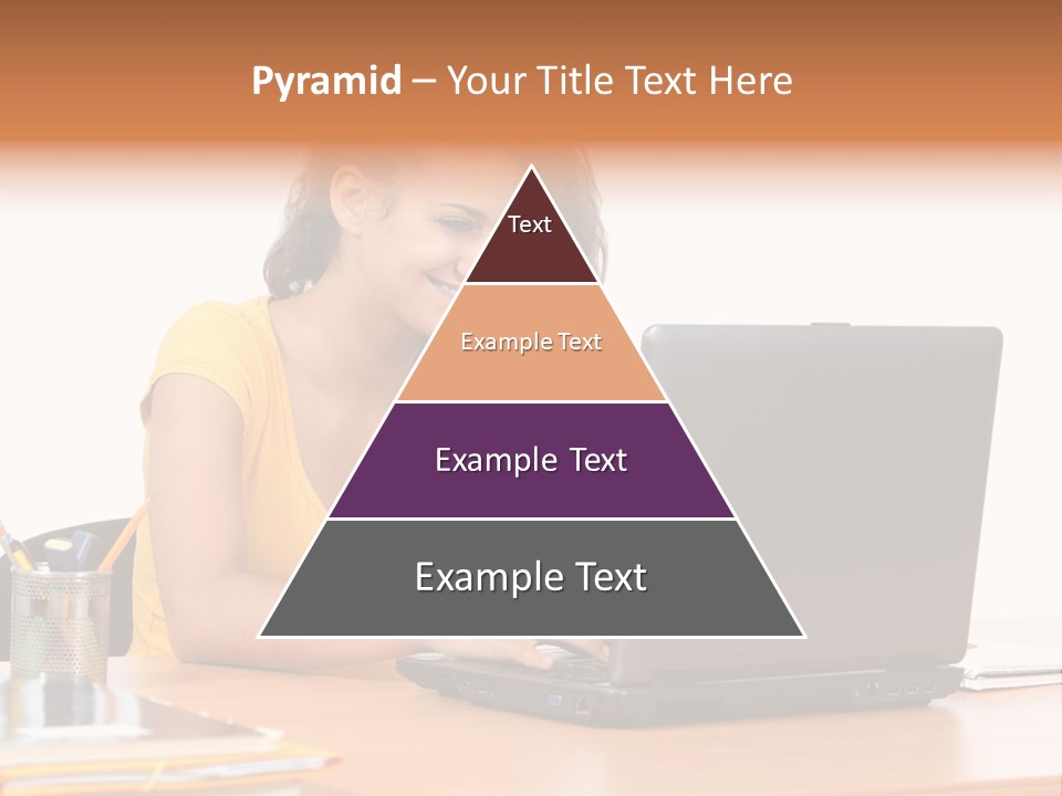 Desk Mobility Student PowerPoint Template