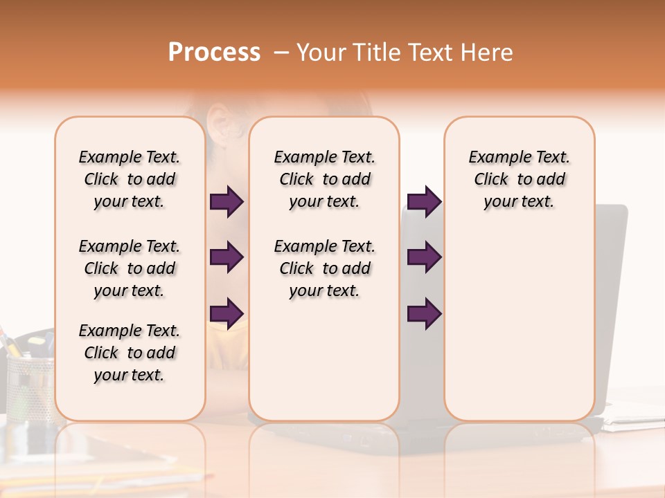Desk Mobility Student PowerPoint Template