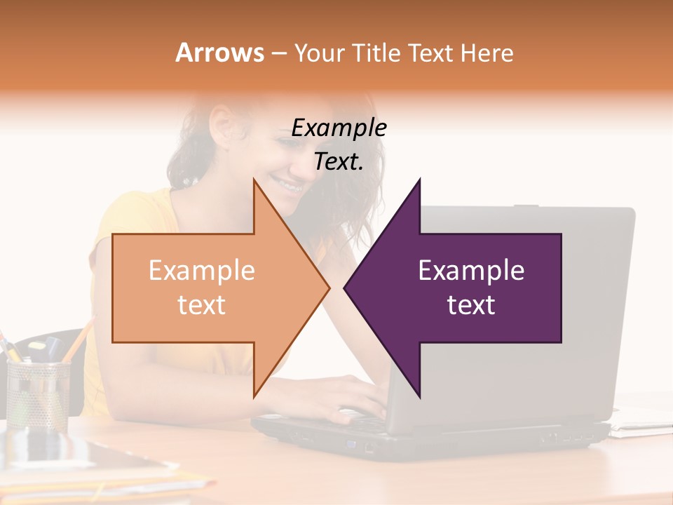 Desk Mobility Student PowerPoint Template