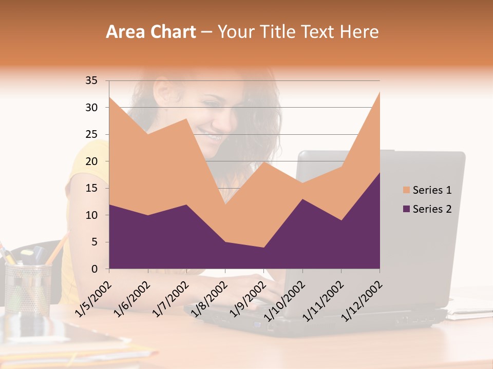 Desk Mobility Student PowerPoint Template