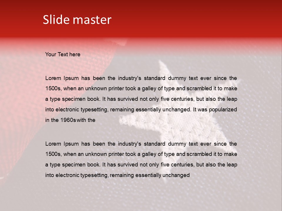 Hand Made Background Celebration PowerPoint Template