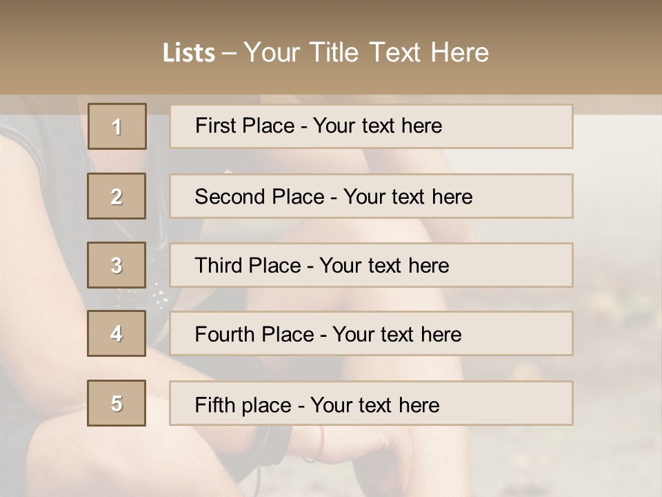 Teenager Young Expression PowerPoint Template
