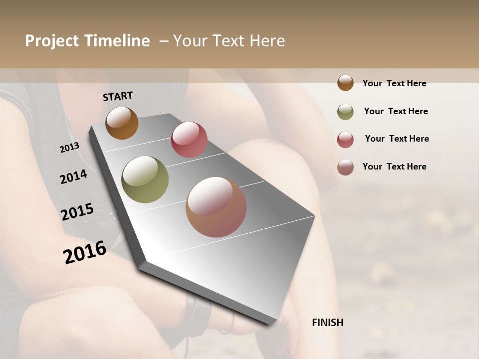 Teenager Young Expression PowerPoint Template