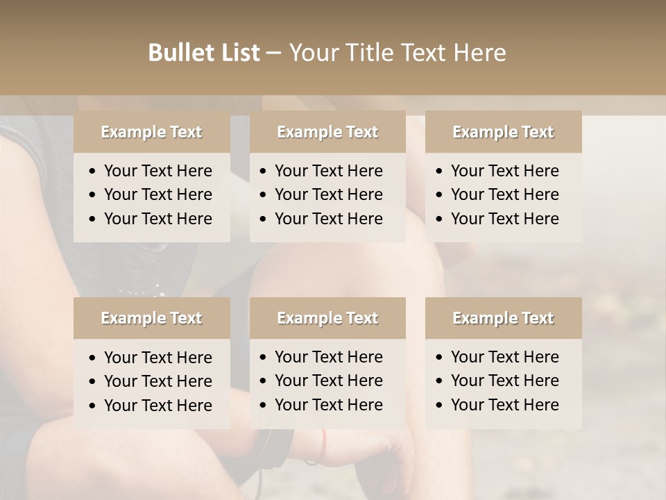 Teenager Young Expression PowerPoint Template