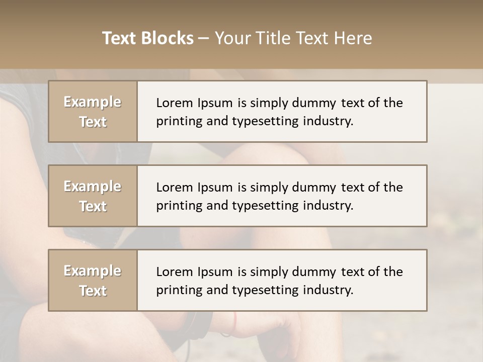 Teenager Young Expression PowerPoint Template