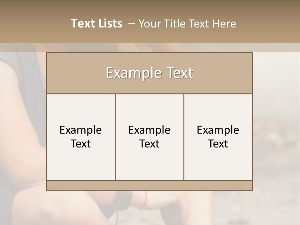 Teenager Young Expression PowerPoint Template