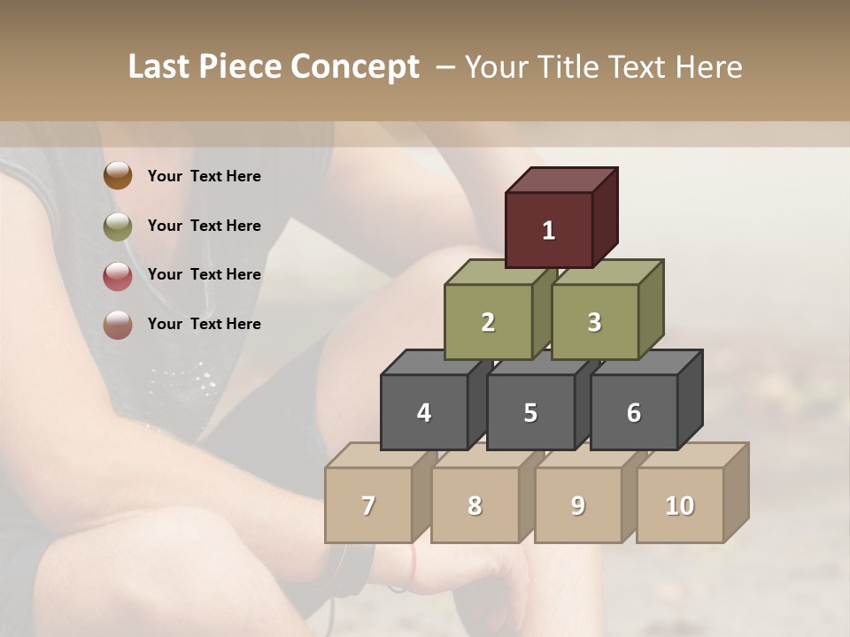 Teenager Young Expression PowerPoint Template