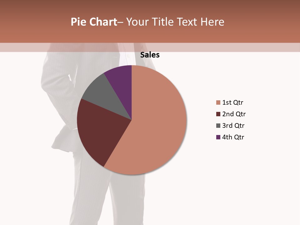 A Man In A Suit Is Giving A Thumbs Up PowerPoint Template