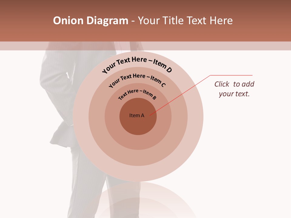 A Man In A Suit Is Giving A Thumbs Up PowerPoint Template