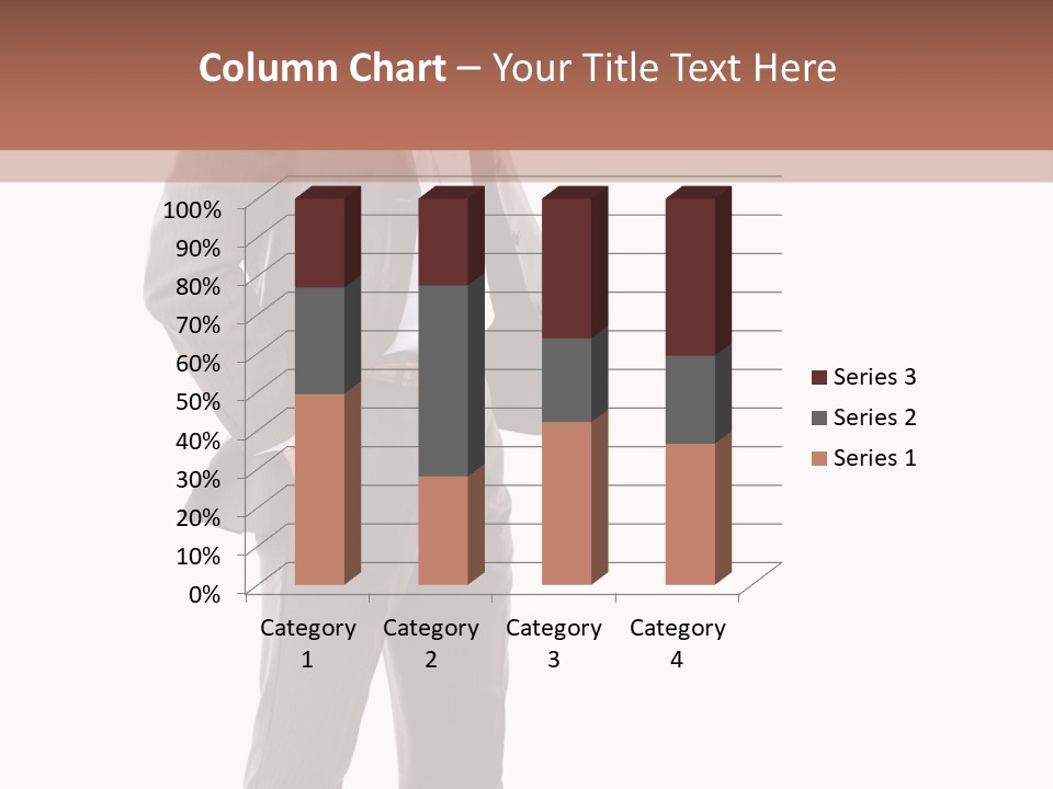 A Man In A Suit Is Giving A Thumbs Up PowerPoint Template