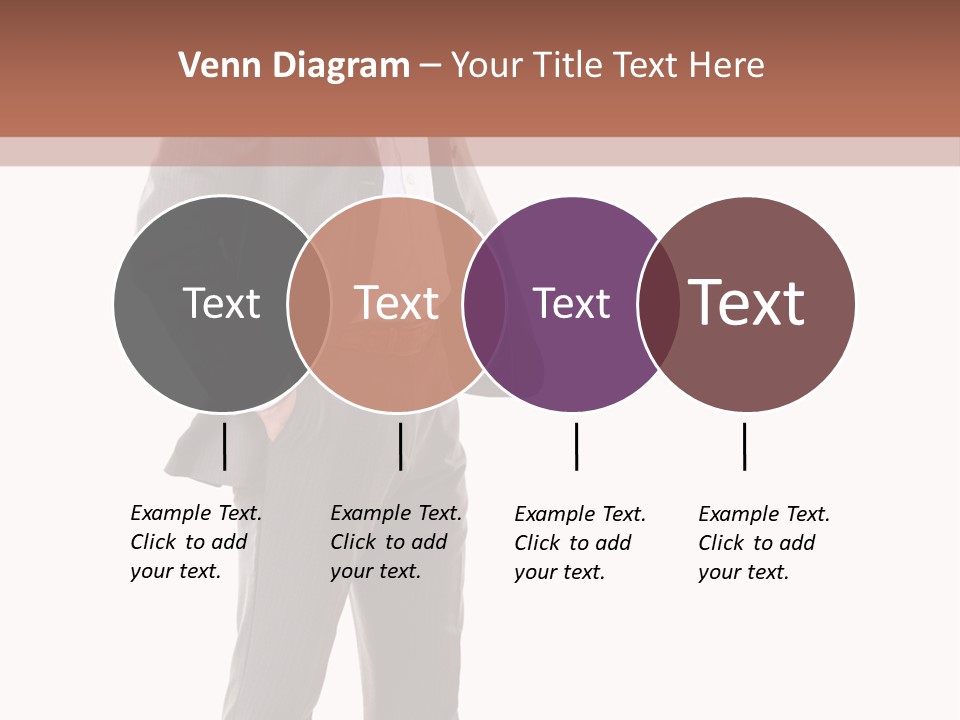 A Man In A Suit Is Giving A Thumbs Up PowerPoint Template