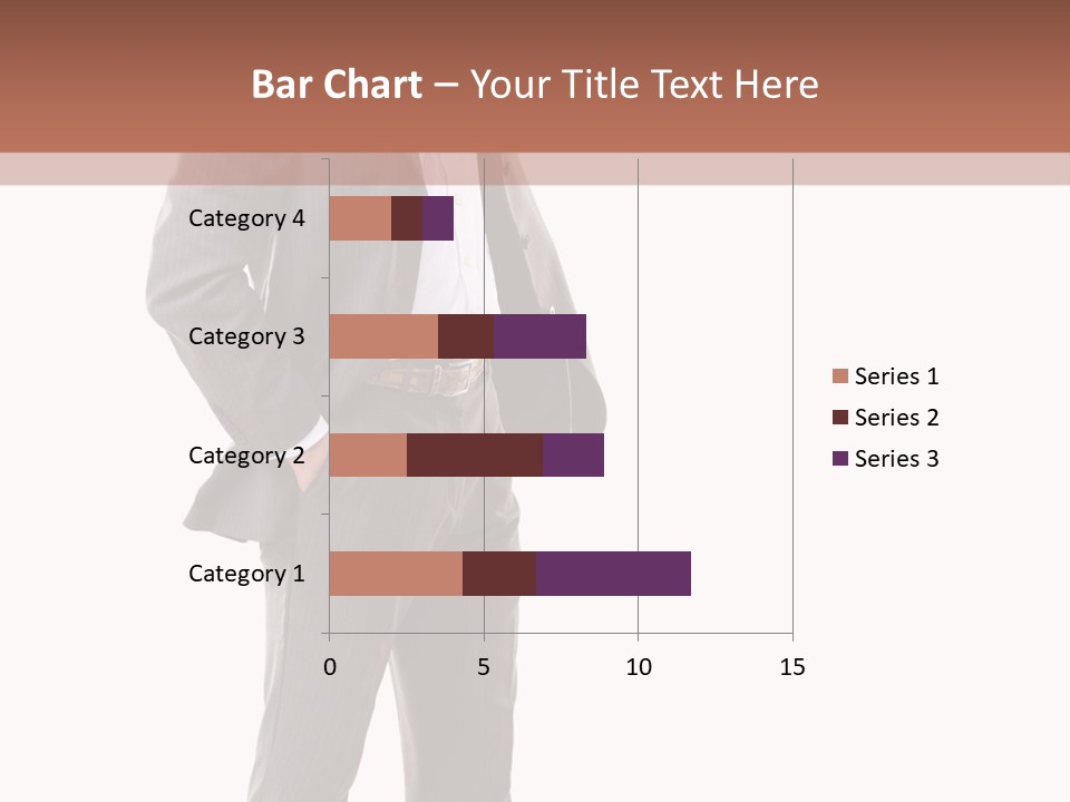 A Man In A Suit Is Giving A Thumbs Up PowerPoint Template