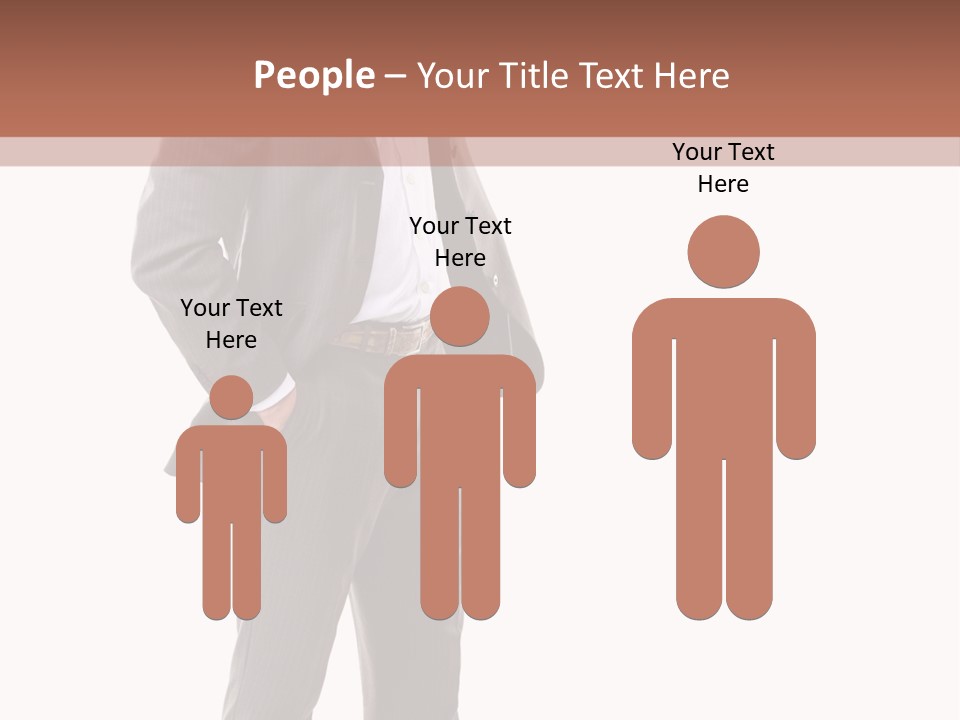 A Man In A Suit Is Giving A Thumbs Up PowerPoint Template