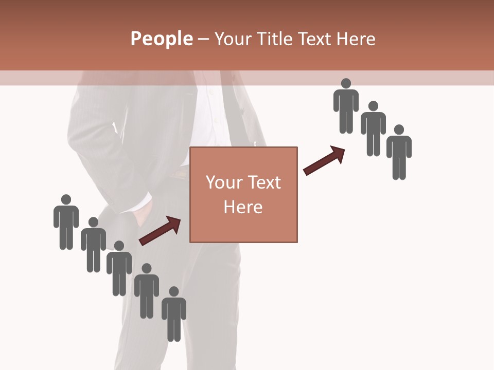 A Man In A Suit Is Giving A Thumbs Up PowerPoint Template