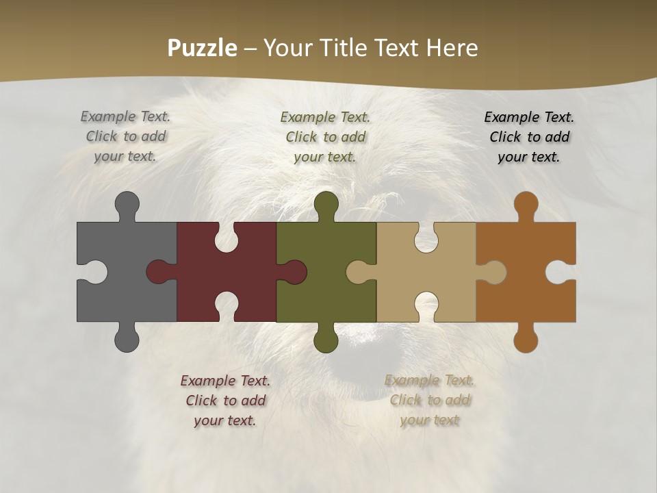 A Brown And Black Dog Standing On Top Of A Sidewalk PowerPoint Template