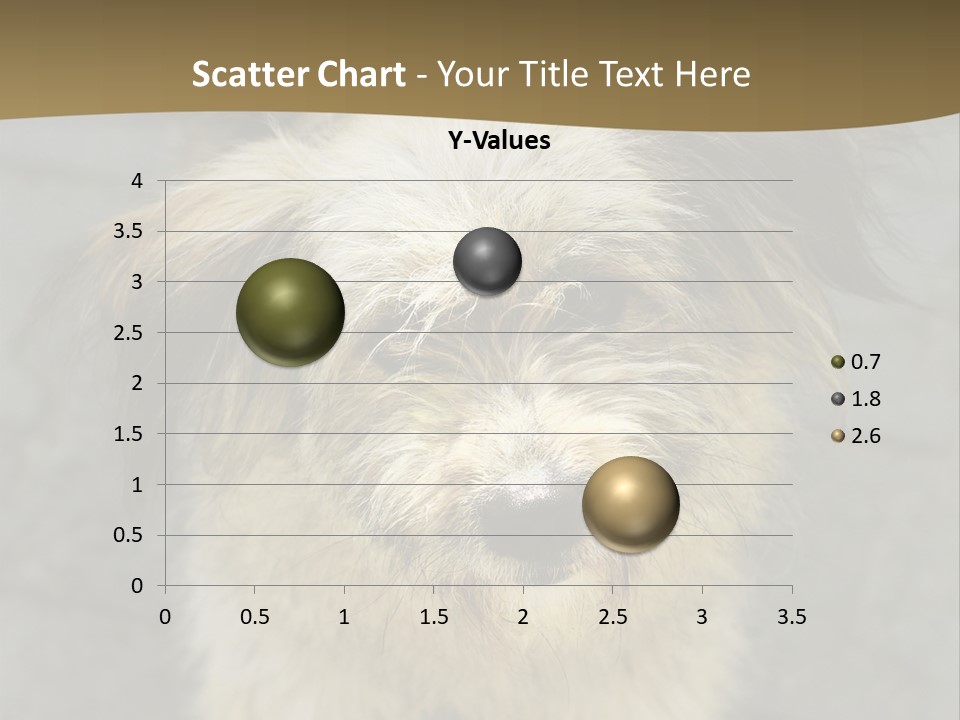 A Brown And Black Dog Standing On Top Of A Sidewalk PowerPoint Template